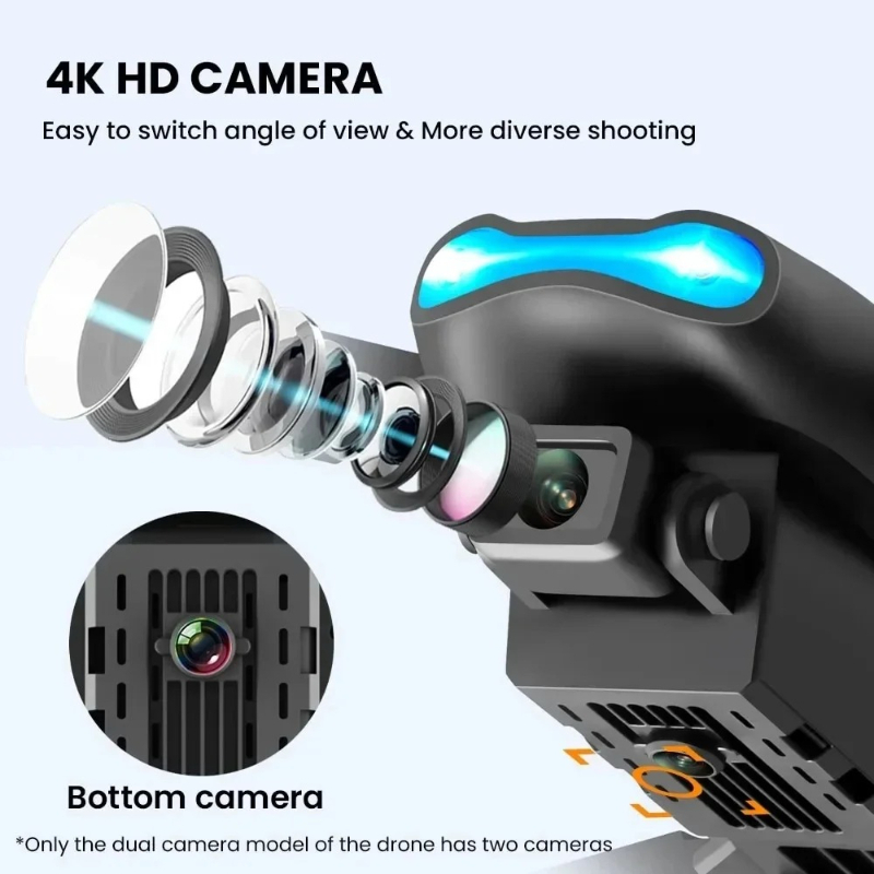 Drone Multispectral - Квадрокоптер E99Pro HD 4K с двойным