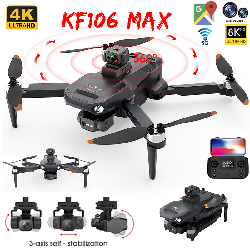 2022 НОВЫЙ KF106 Max Drone 8K  – обзор и цена Drone Multispectral
