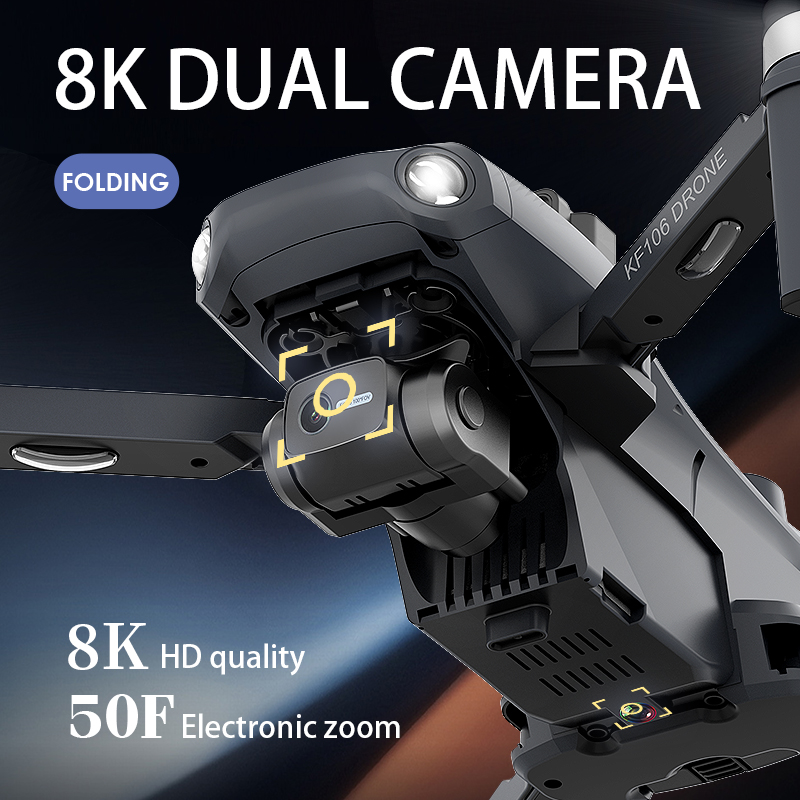 2022 НОВЫЙ KF106 Max Drone 8K  – обзор и цена Drone Multispectral