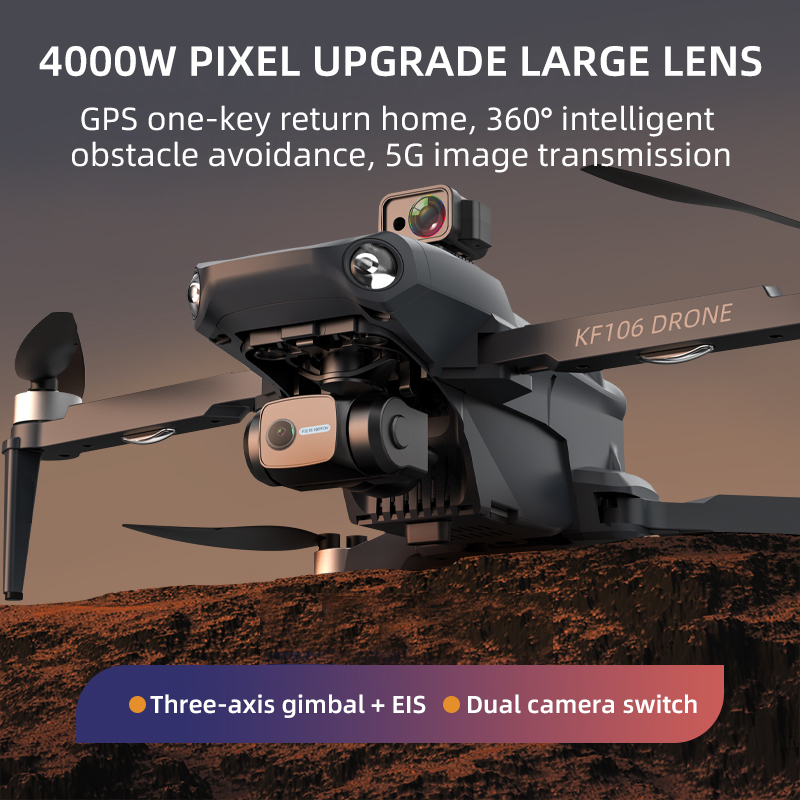2022 НОВЫЙ KF106 Max Drone 8K  – обзор и цена Drone Multispectral