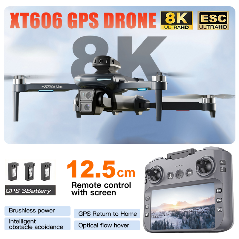 Дрон XT606 MAX 3 с аккумулятор – обзор и цена Drone Photogrammetry