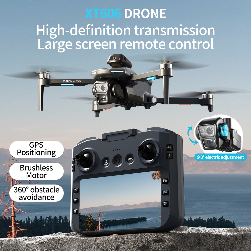 Дрон XT606 MAX 3 с аккумулятор – обзор и цена Drone Photogrammetry