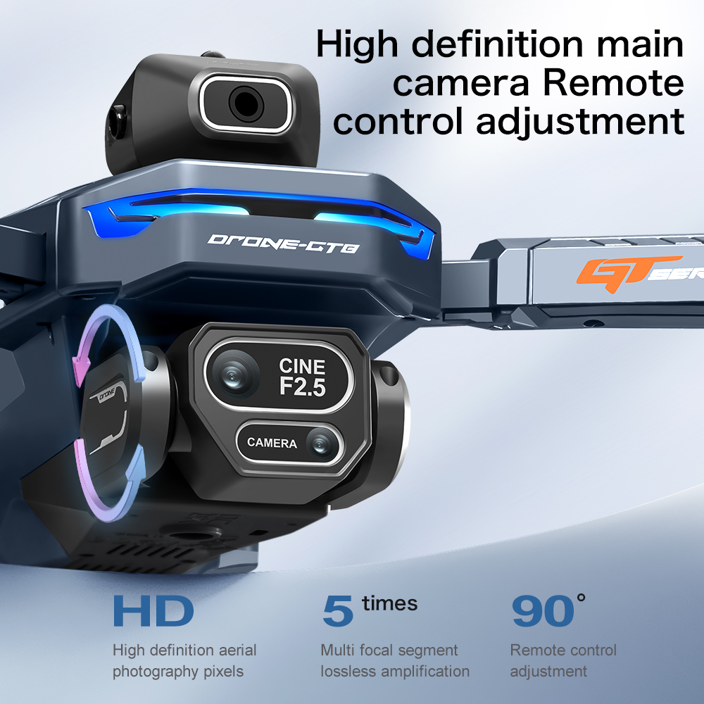 НОВЫЙ Дрон GT8 HD RC с двумя п – обзор и цена Drone Video Production