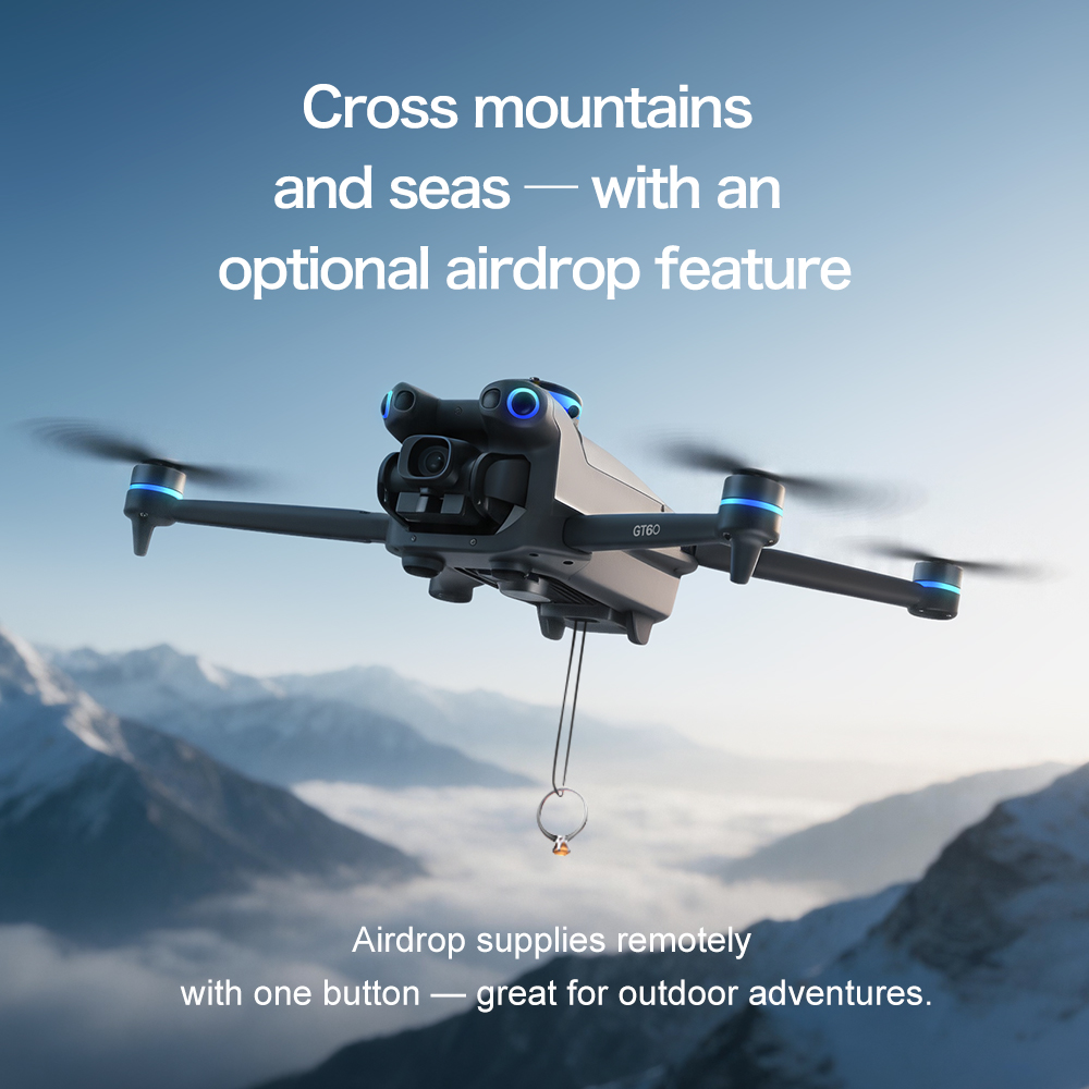НОВЫЙ мини-дрон GT60 с двумя к – обзор и цена Drone Video Production