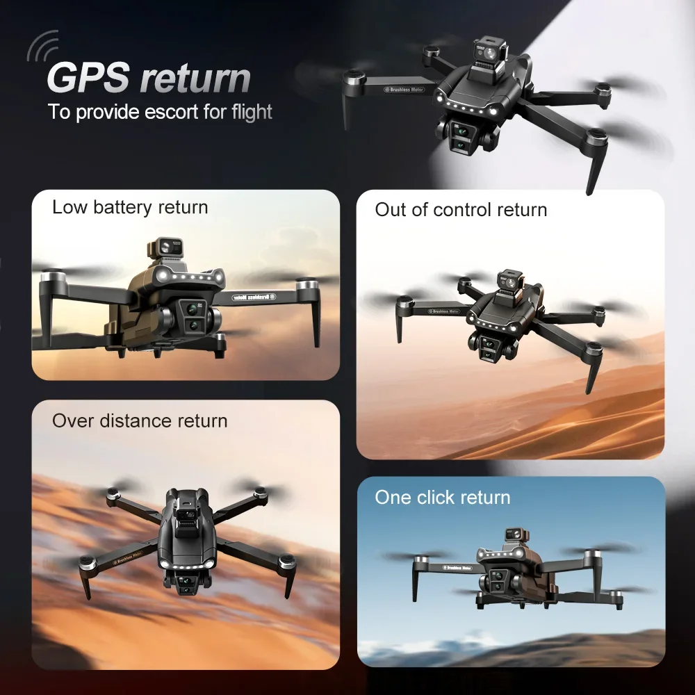 Оригинальный дрон V198GPS 4K,  – обзор и цена Drone Video Production
